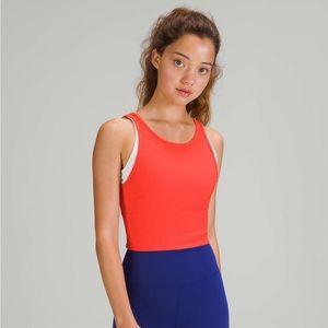 Lululemon Power Pivot Tank Top *Rib
Autumn Red size 8